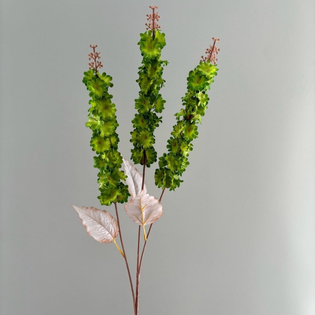 Delphinium Cabang 3 Artificial Bunga Imitasi Tangkai  Dekorasi Pernikahan Ruang Tamu Hiasan