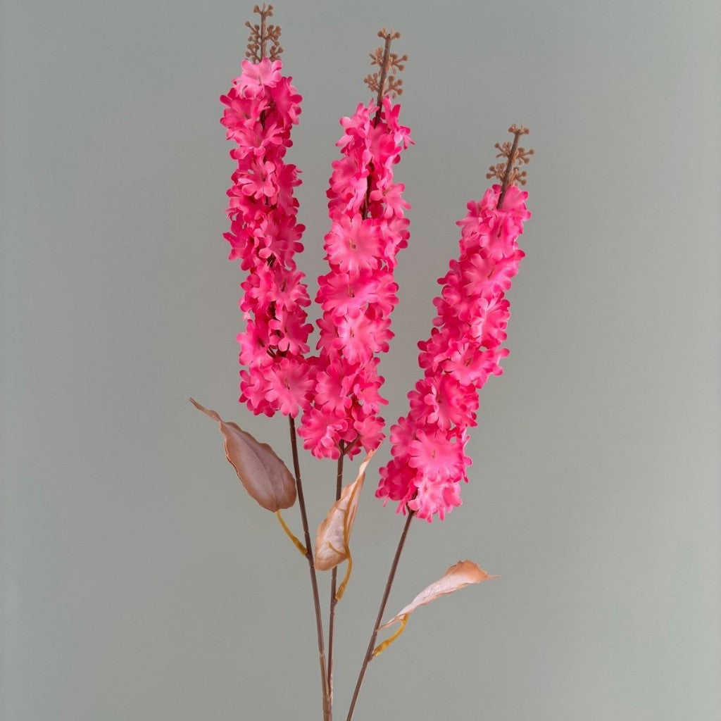 Delphinium Cabang 3 Artificial Bunga Imitasi Tangkai  Dekorasi Pernikahan Ruang Tamu Hiasan
