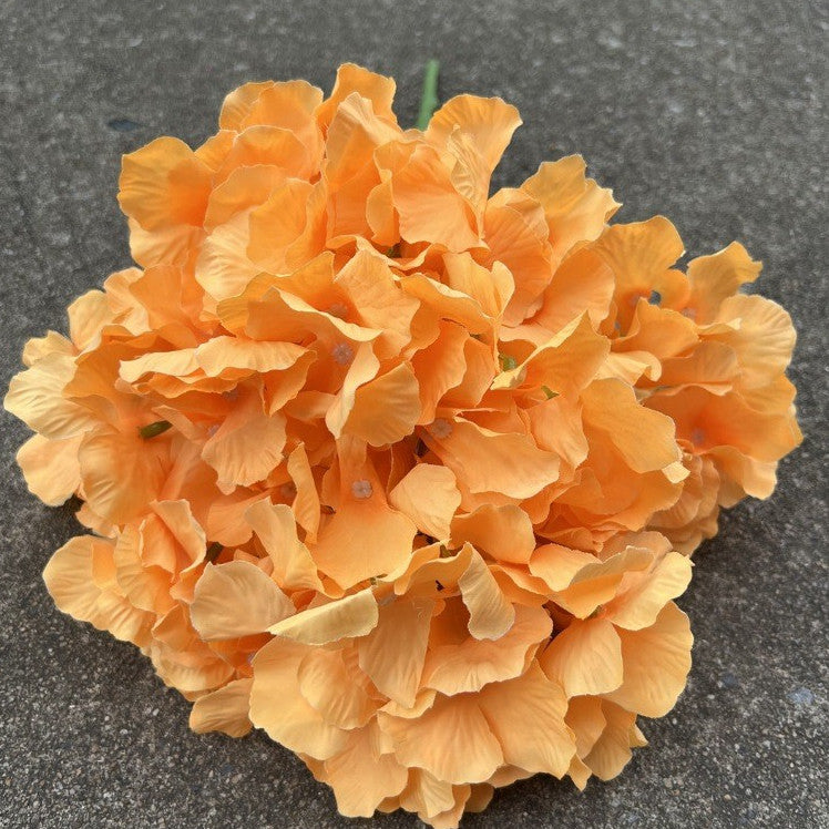 Bunga Hydrangea Semu Baru 5 Kepala Bundel - Hiasan Pernikahan, Grosir Bunga Palsu Kualitas Premium