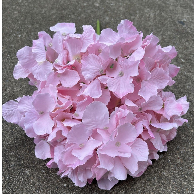 Bunga Hydrangea Semu Baru 5 Kepala Bundel - Hiasan Pernikahan, Grosir Bunga Palsu Kualitas Premium