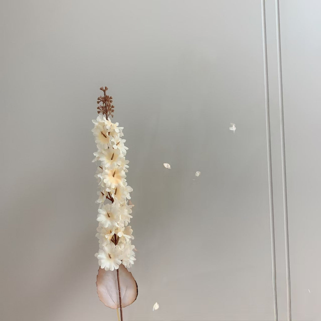 Delphinium 1 Buah Artificial Bunga Imitasi Flower Hyacinth Tangkai Panjang Dekorasi Pernikahan Ruang Tamu Hiasan