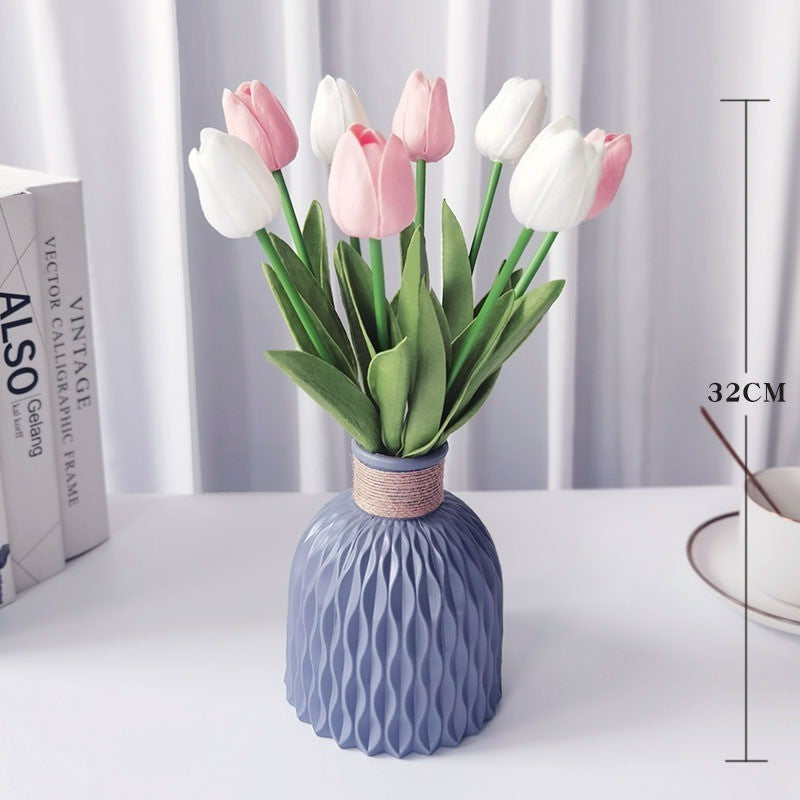 Kombinasi Bunga Tulip Bunga Tulip Artificial untuk Hiasan Ruang Tamu