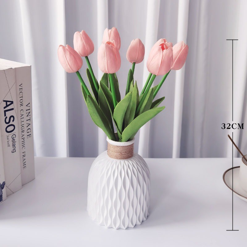 Kombinasi Bunga Tulip Bunga Tulip Artificial untuk Hiasan Ruang Tamu