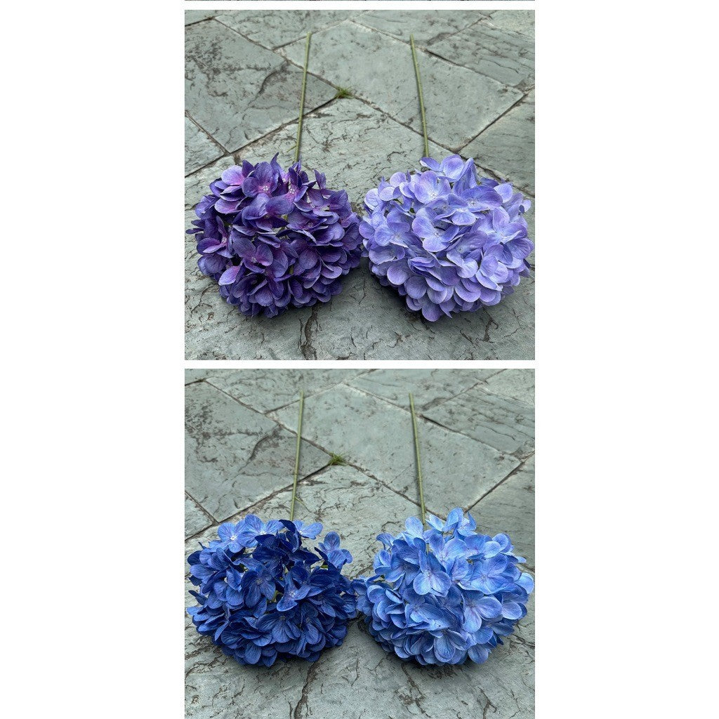 Bunga Tiruan Hydrangea Besar 90 Lembar - Bunga Dekorasi Pernikahan Lorong/Arrangement