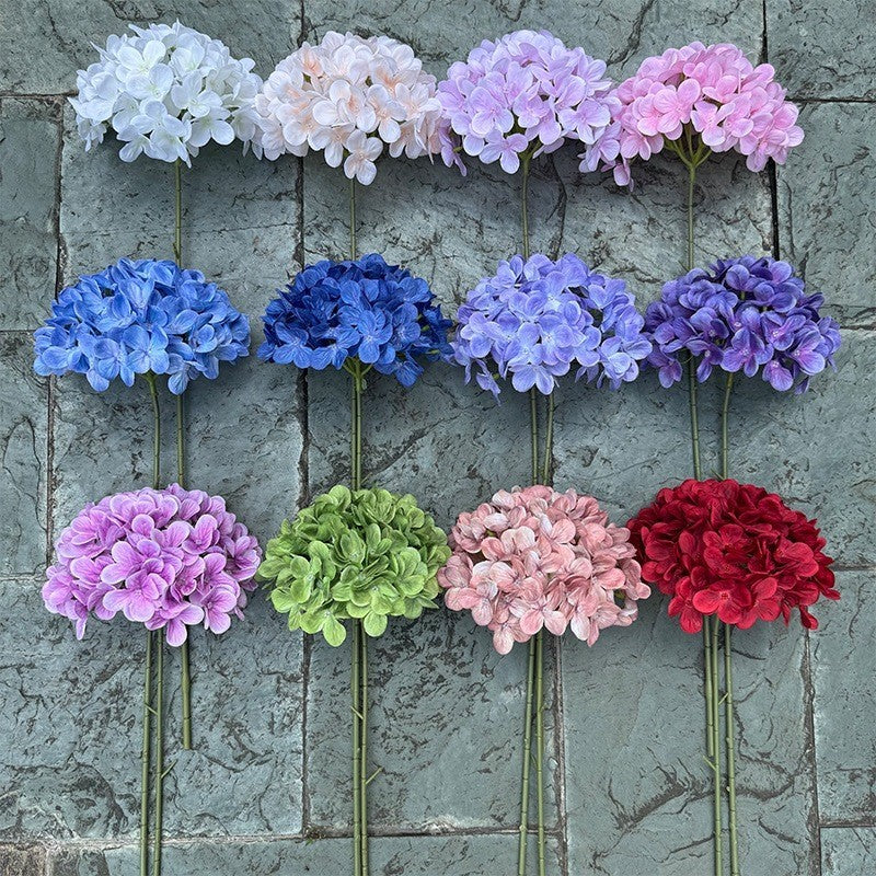 Bunga Tiruan Hydrangea Besar 90 Lembar - Bunga Dekorasi Pernikahan Lorong/Arrangement