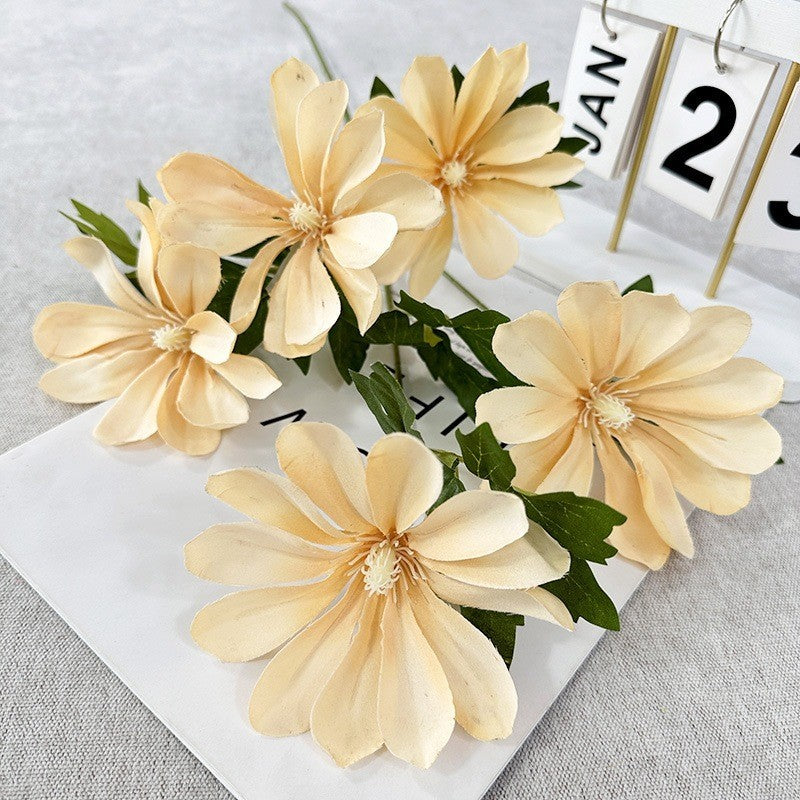 Bunga Palsu Clematis 5 Kepala - Dekorasi Pernikahan, Ruang Tamu & Pajangan Bunga Bouquet