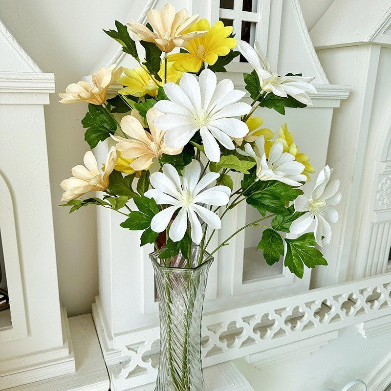 Bunga Palsu Clematis 5 Kepala - Dekorasi Pernikahan, Ruang Tamu & Pajangan Bunga Bouquet