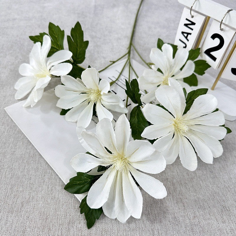 Bunga Palsu Clematis 5 Kepala - Dekorasi Pernikahan, Ruang Tamu & Pajangan Bunga Bouquet