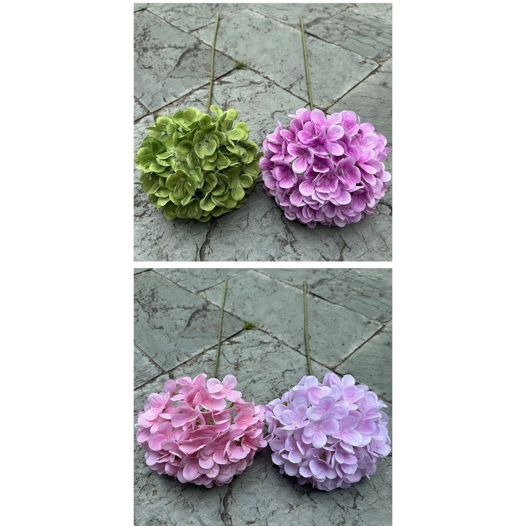 Bunga Tiruan Hydrangea Besar 90 Lembar - Bunga Dekorasi Pernikahan Lorong/Arrangement