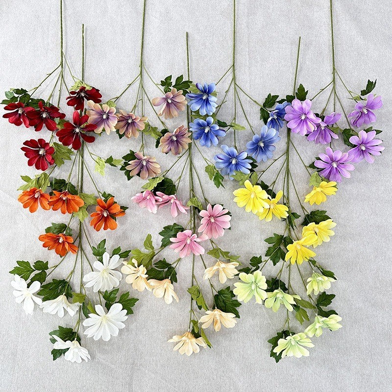 Bunga Palsu Clematis 5 Kepala - Dekorasi Pernikahan, Ruang Tamu & Pajangan Bunga Bouquet
