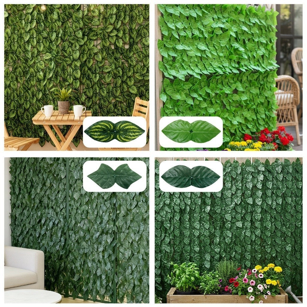 Daun Rambat Sintetis Roll 1M x 3M | Rumput Plastik Buatan Untuk Dekorasi Dinding Dan Pagar