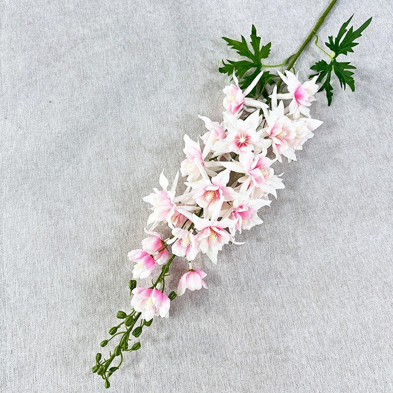 NEW Bunga Palsu Delphinium Baru - Dekorasi Pernikahan, Bunga Lintas Tanah untuk Acara Pernikahan