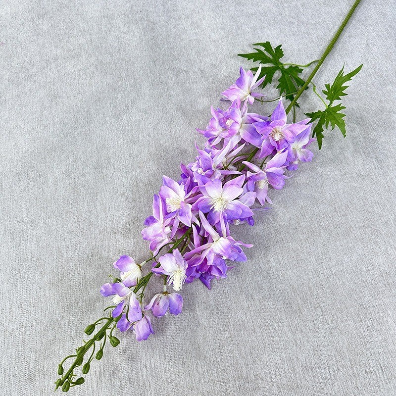 NEW Bunga Palsu Delphinium Baru - Dekorasi Pernikahan, Bunga Lintas Tanah untuk Acara Pernikahan
